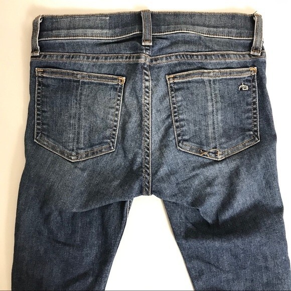 Rag & Bone Jeans- Capri Ankle Skinny Leg Pants- Size 24- Great Condition!!! - Picture 4 of 7